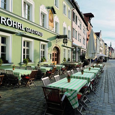 Hotel & Gasthaus Das Roehrl Straubing Buitenkant foto