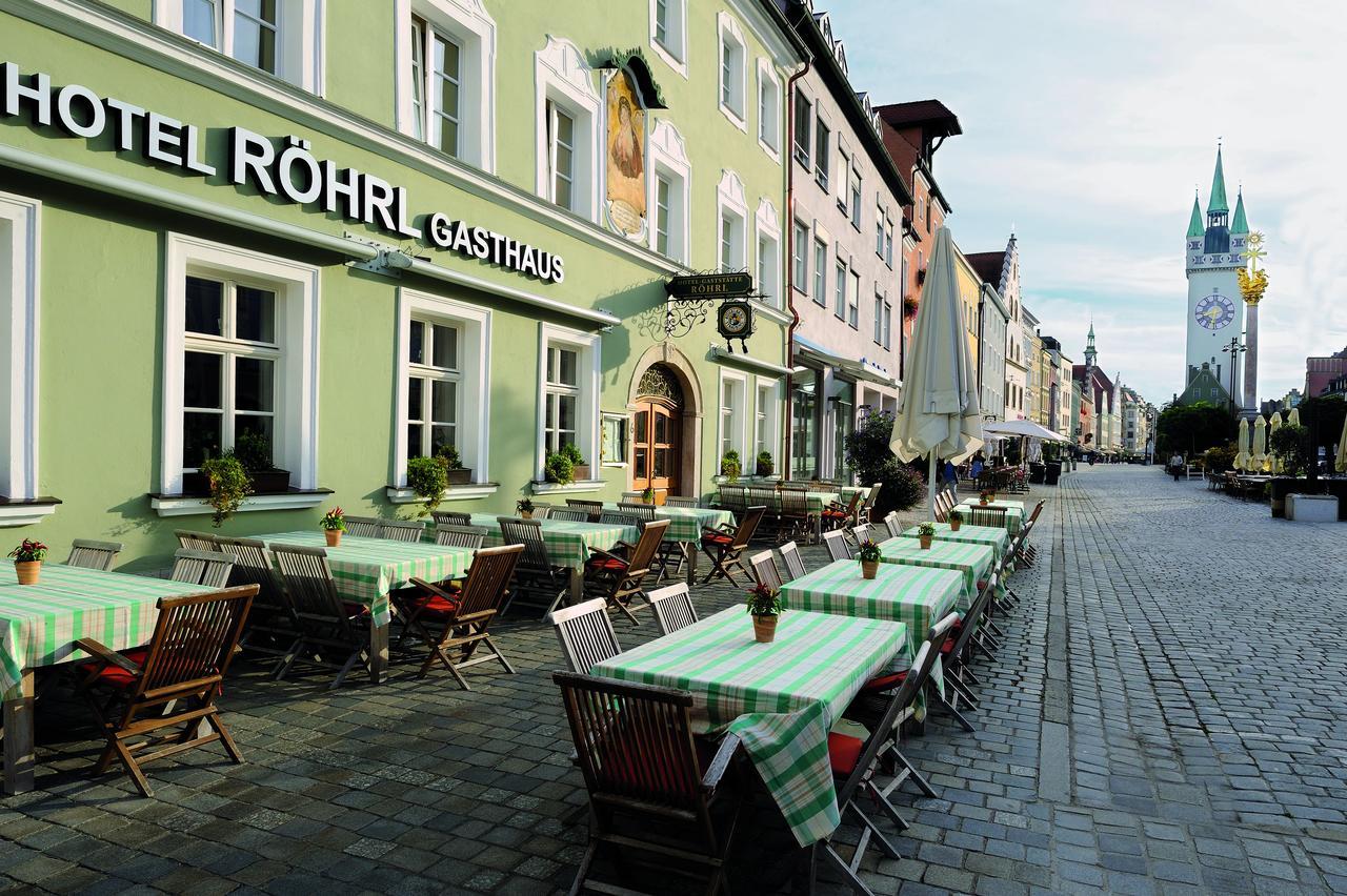 Hotel & Gasthaus Das Roehrl Straubing Buitenkant foto