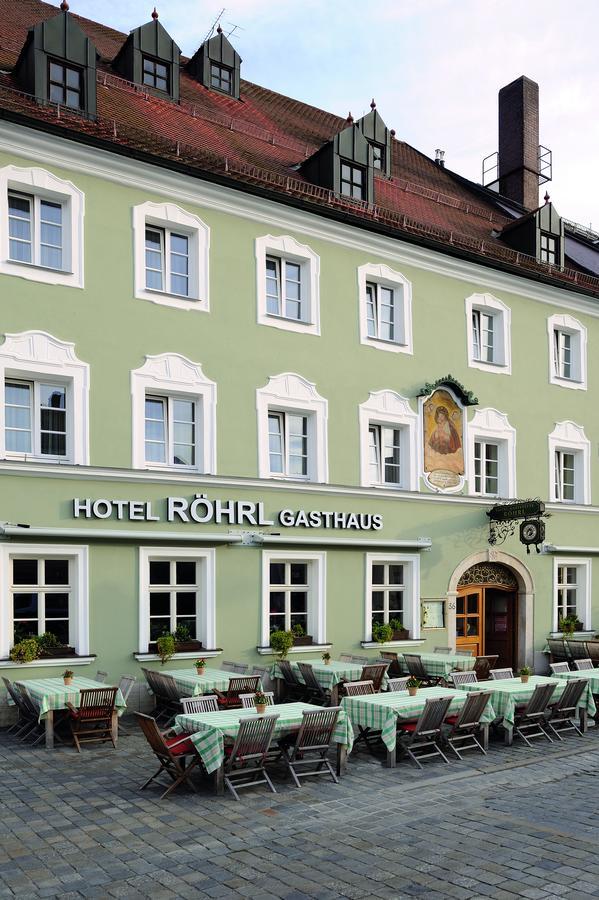 Hotel & Gasthaus Das Roehrl Straubing Buitenkant foto