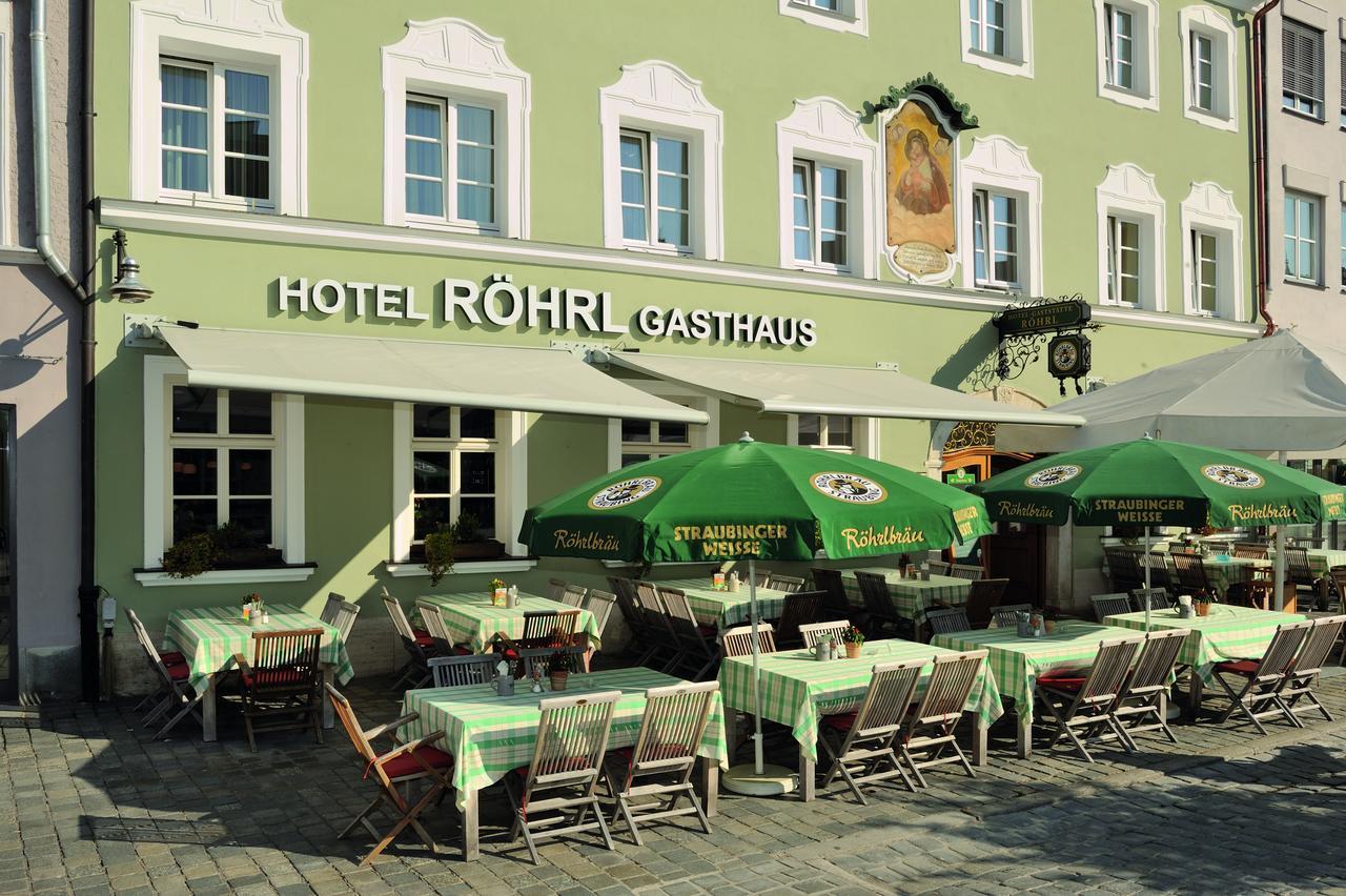 Hotel & Gasthaus Das Roehrl Straubing Buitenkant foto